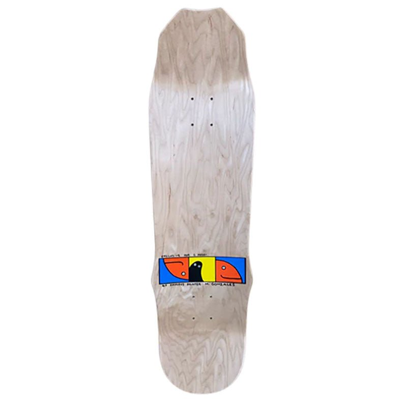 Hosoi Skateboards 9" x 33" Gonz 93 Limited Colorway - Silver Foil Deck (THIS FRIDAY) - 5150 Skate Shop