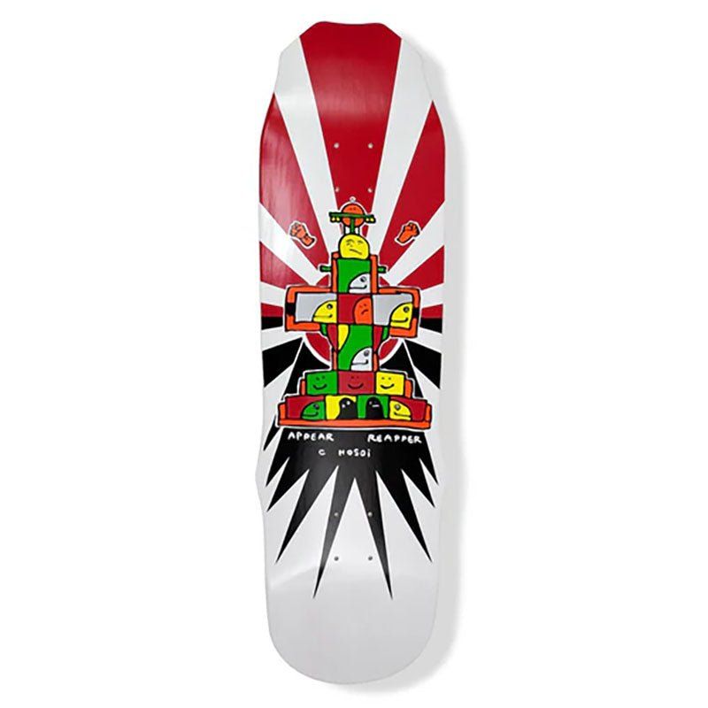 Hosoi Skateboards  9" x 33" WHITE Gonz 93 Skateboard Deck 5150 Skate Shop