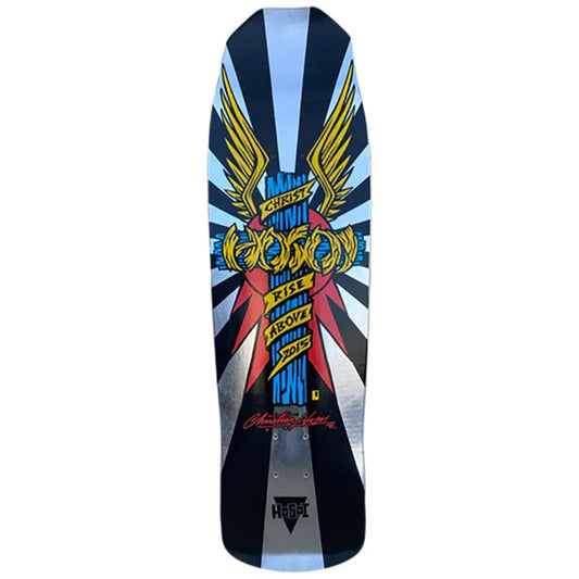 Hosoi Skateboards 9" x 33.25" Wings Limited Colorway - Silver Foil Deck (THIS FRIDAY) - 5150 Skate Shop