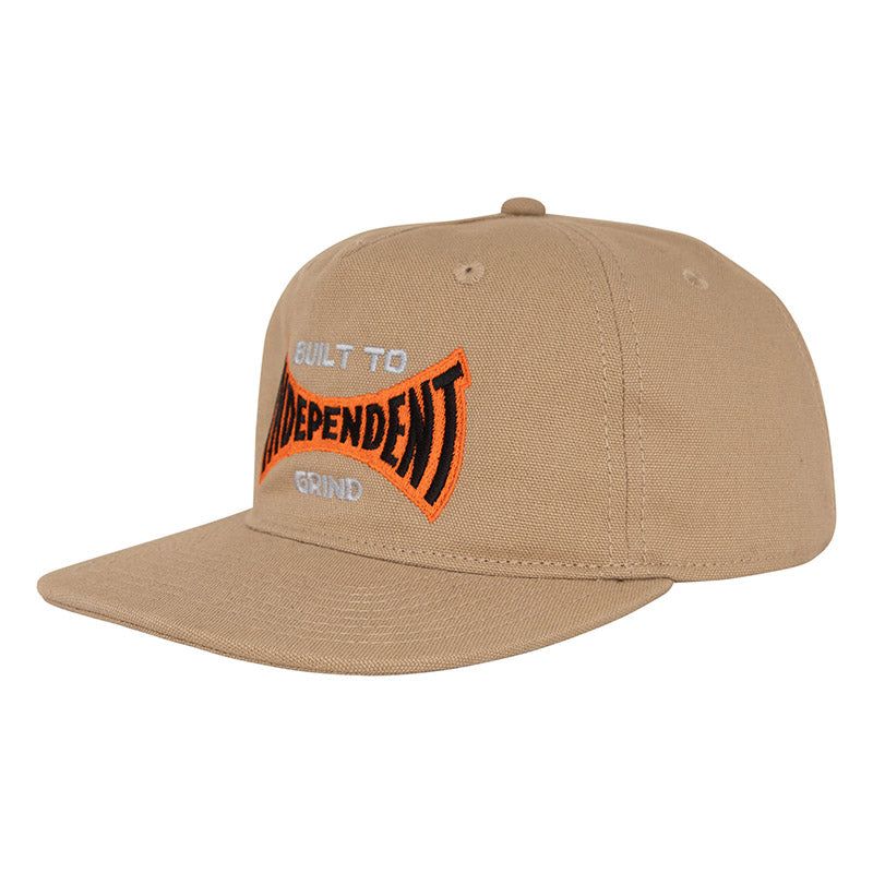 Independent  Built To Grind Span Snapback Unstructured Hat Unisex 5150 Skate Shop