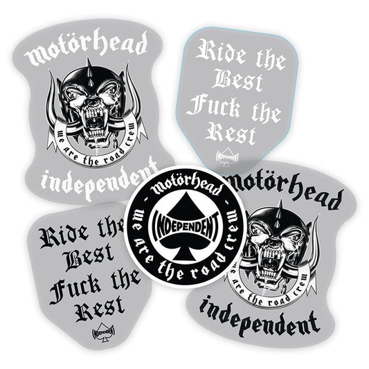 Independent Trucks Motörhead Stickers 5pc 5150 Skate Shop