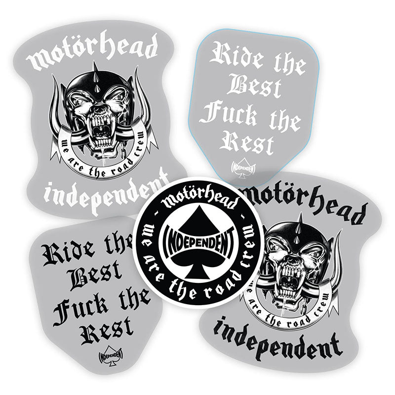 Independent Trucks Motörhead Stickers 5pc