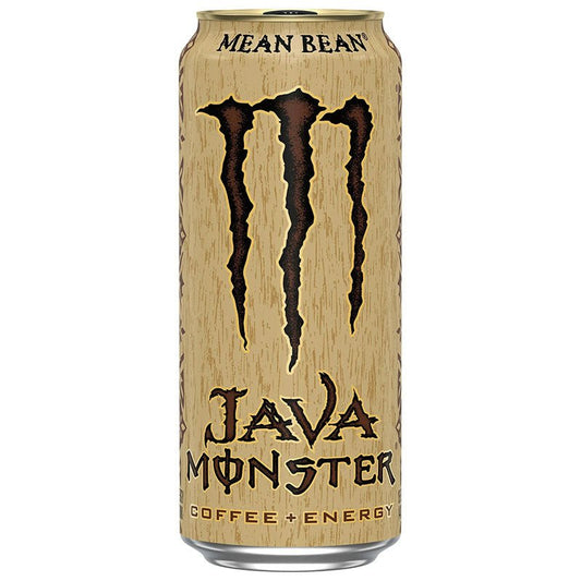 Java Monster Mean Bean, Coffee + Energy Drink, 15 Fl oz - 5150 Skate Shop