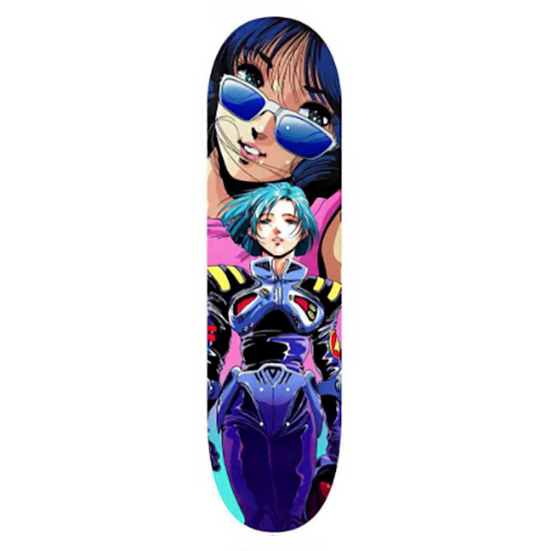 HOOK-UPS 8.25" x 32.25" Macross Skateboard Deck