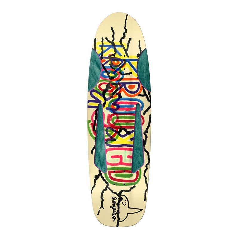 Krooked 10.12" GONZ BABY BEAMER Shaped Skateboard Deck - 5150 Skate Shop