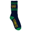 Krooked EYES SOCKS NAVY/GREEN/YELLOW Socks 1pr