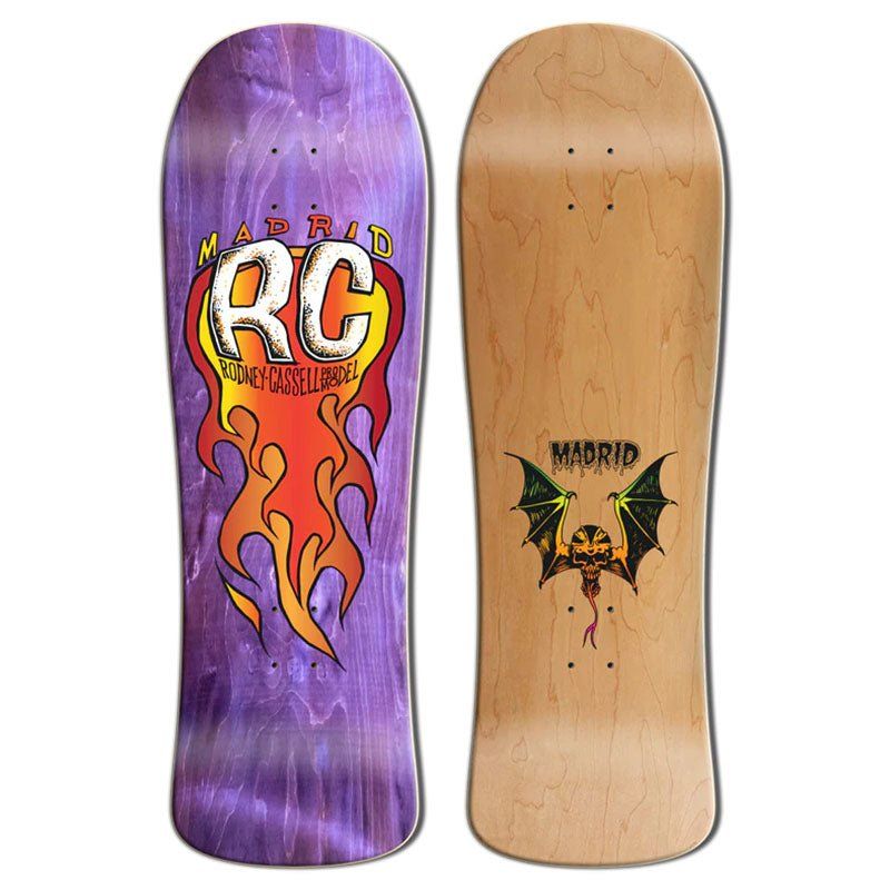 Madrid 10 x 32" RODNEY CASSELL FIREBALL Skateboard Deck 5150 Skate Shop