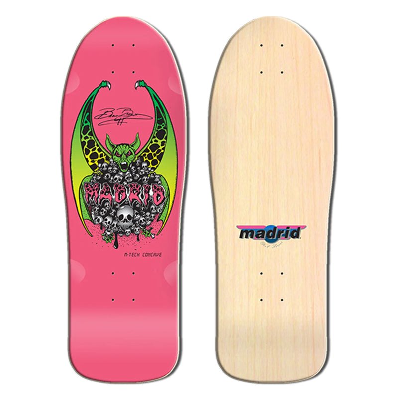 Madrid 10.25" x 30.75" RETRO BEAU BROWN PINK Skateboard Deck-5150 Skate Shop