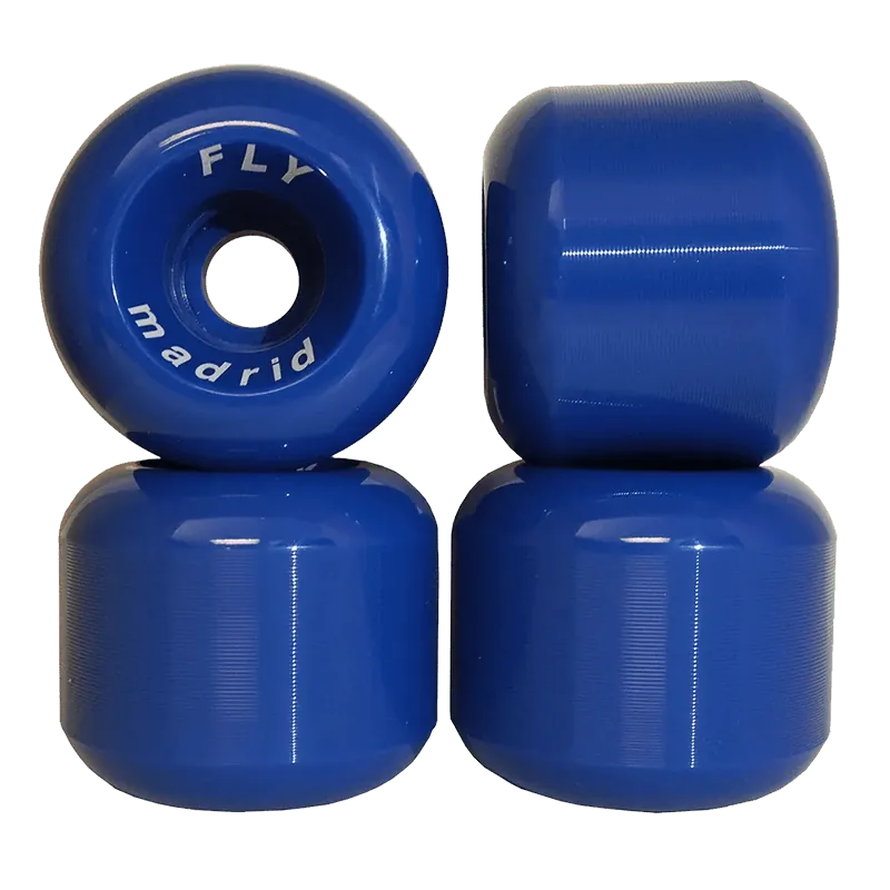 Madrid 60mm 90a Fly BLUE Skateboard Wheels 4pk 5150 Skate Shop