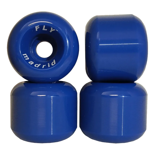 Madrid 60mm 90a Fly BLUE Skateboard Wheels 4pk 5150 Skate Shop