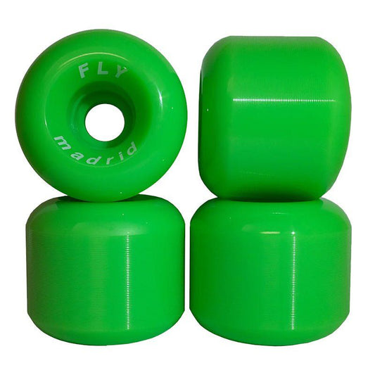 Madrid 60mm 90a Fly GREEN Skateboard Wheels 4pk 5150 Skate Shop