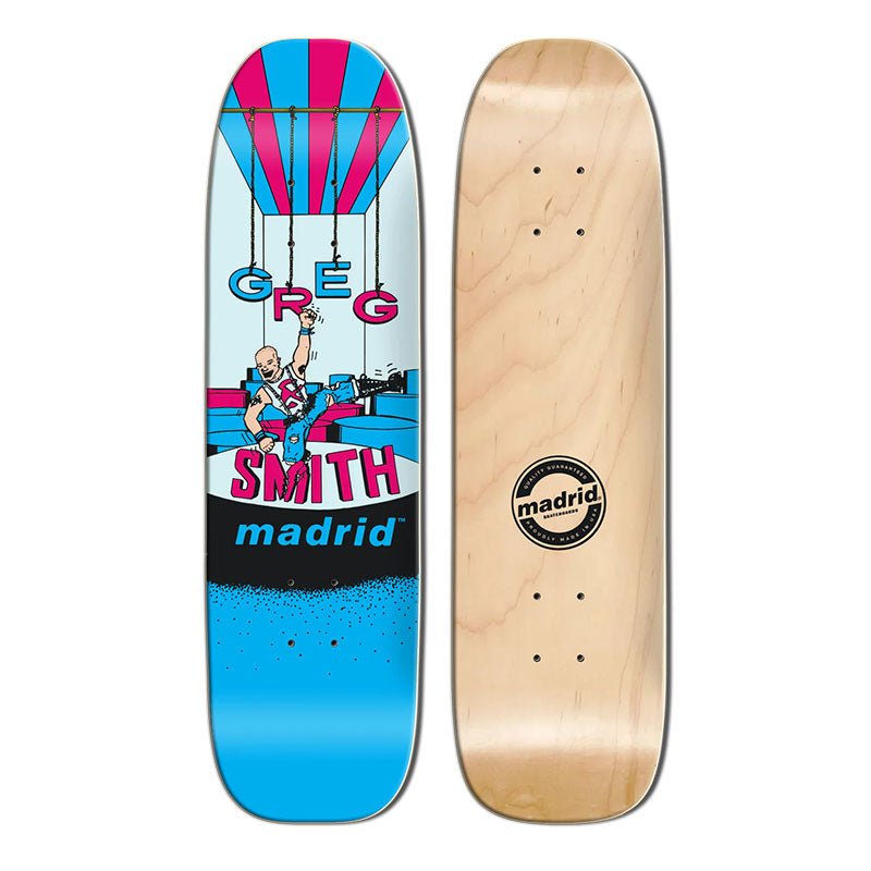 Madrid 7.25" x 26.875" GREG SMITH PUNK FREESTYLE Skateboard Deck - 5150 Skate Shop