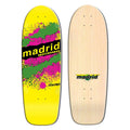 Madrid 9.5" x 29.87" Retro Explosion 1983 Re-Issue Yellow Skateboard Deck-5150 Skate Shop