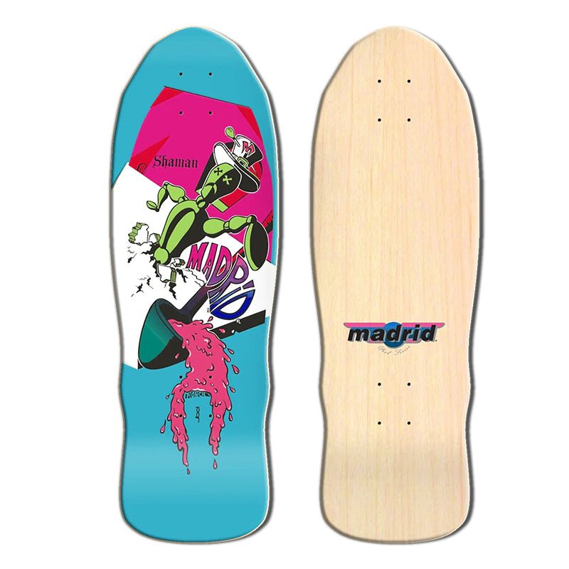 Madrid 9.875" x 30.5" RETRO SHAMAN Skateboard Deck-5150 Skate Shop
