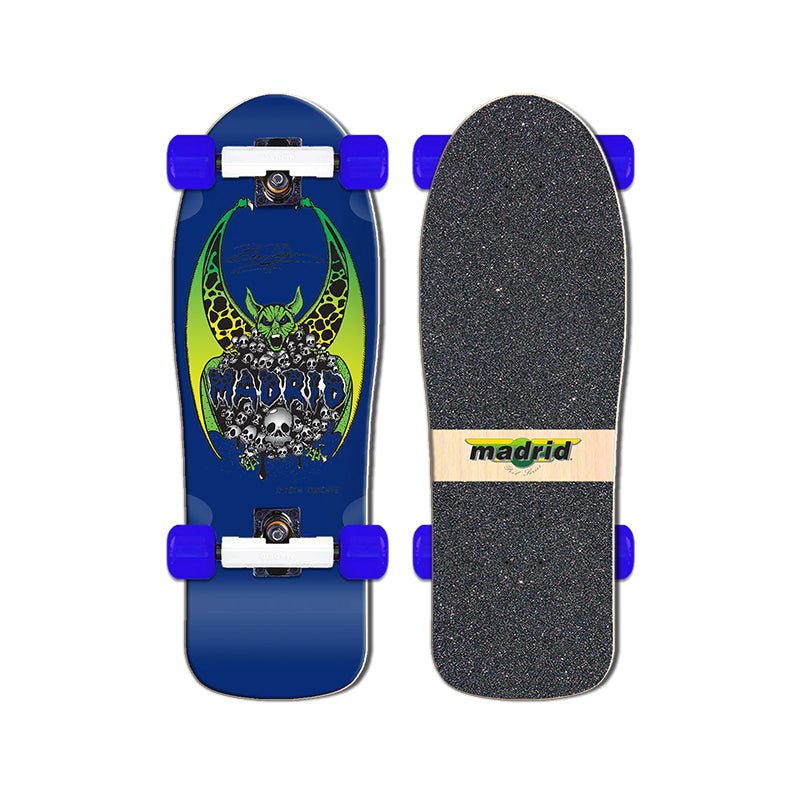 Madrid RETRO BEAU BROWN BLUE Complete Skateboard-5150 Skate Shop