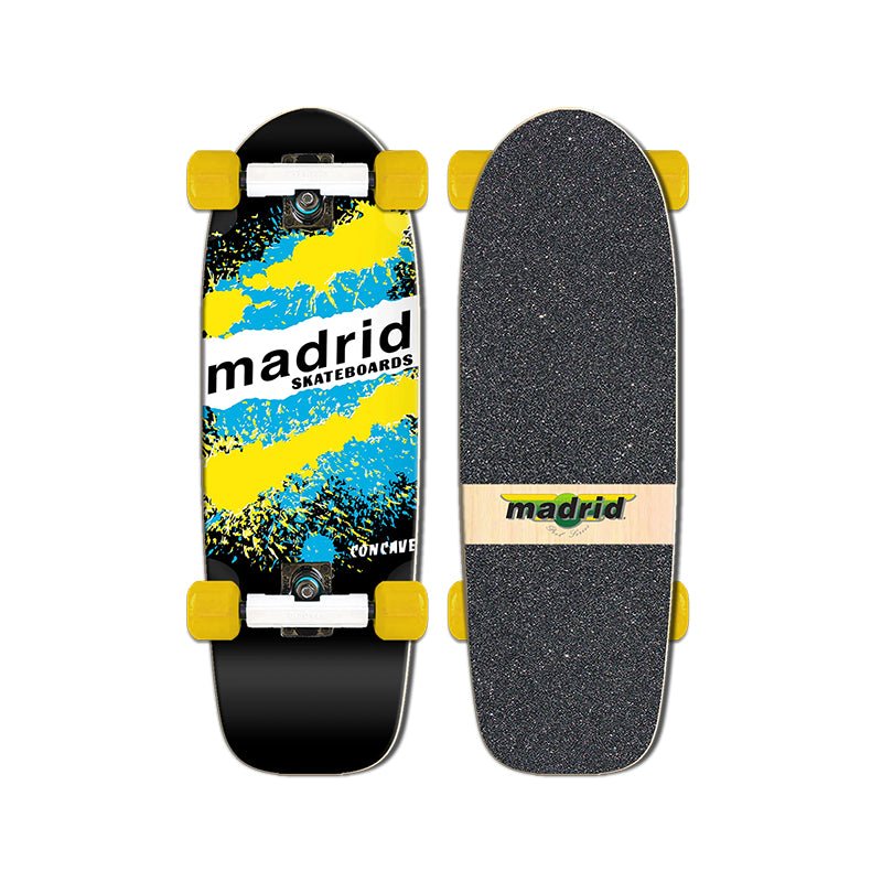 Madrid RETRO EXPLOSION BLACK Complete Skateboard-5150 Skate Shop