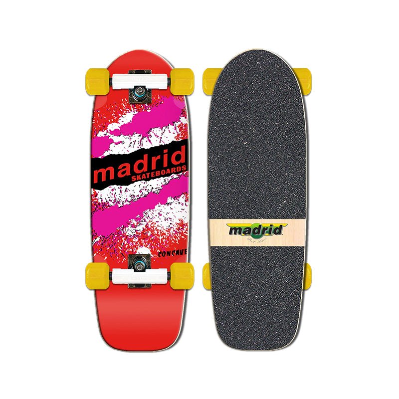 Madrid RETRO EXPLOSION RED Complete Skateboard-5150 Skate Shop