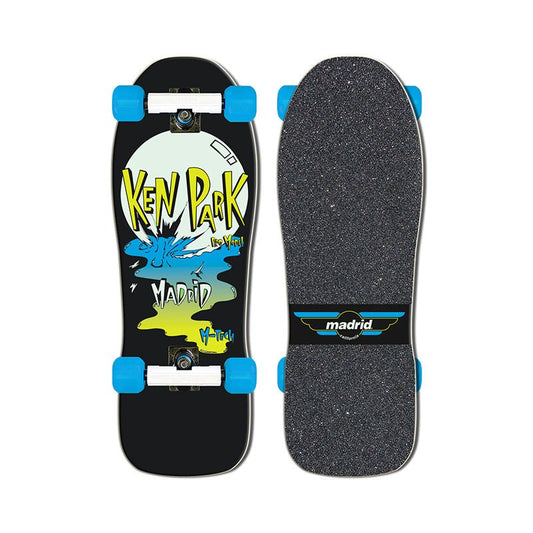 Madrid RETRO GLOW IN THE DARK SERIES KEN PARK Complete Skateboard-5150 Skate Shop