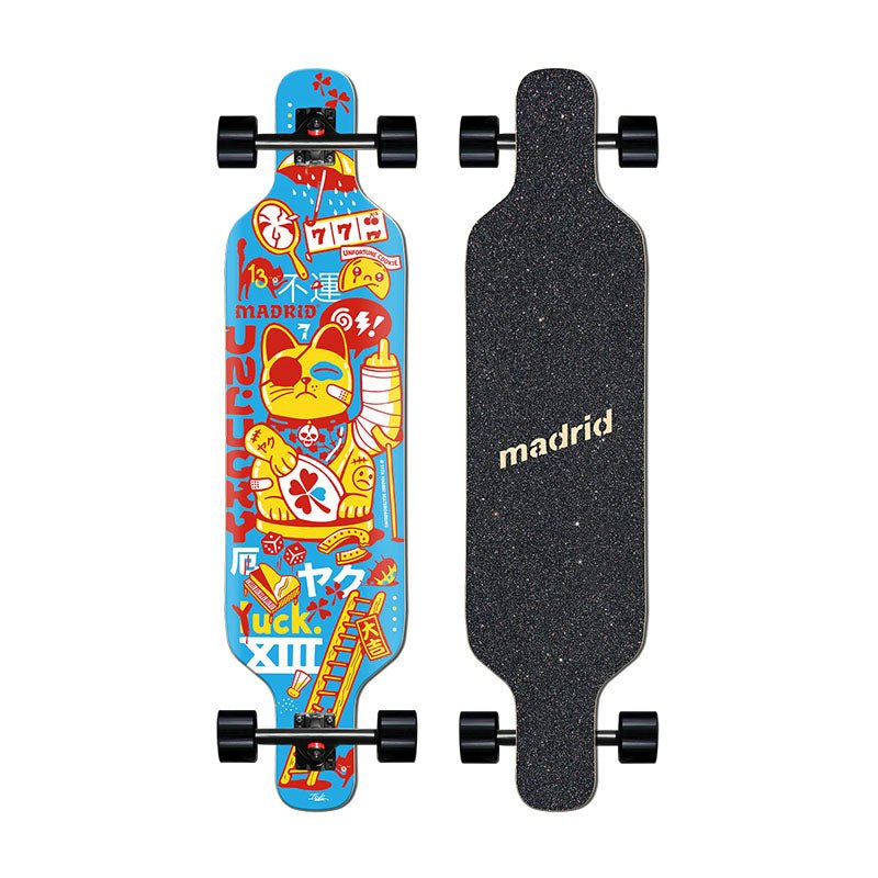 MADRID TRANCE 40" UNLUCKY Top-Mount Trucks Longboard Skateboard-5150 Skate Shop