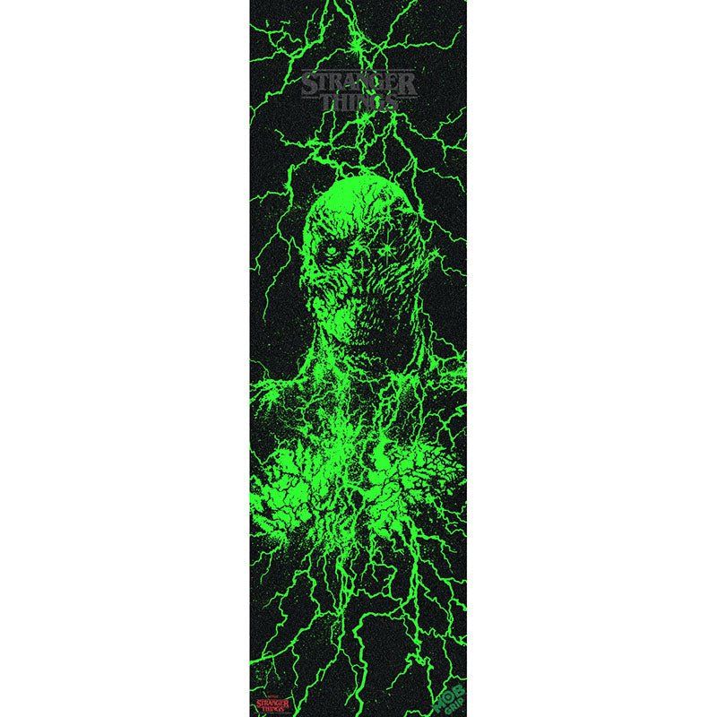 Mob Grip 10" x 33"  Stranger Things Vecna Glow In The Dark Mob Skateboard Grip Tape 1pc 5150 Skate Shop