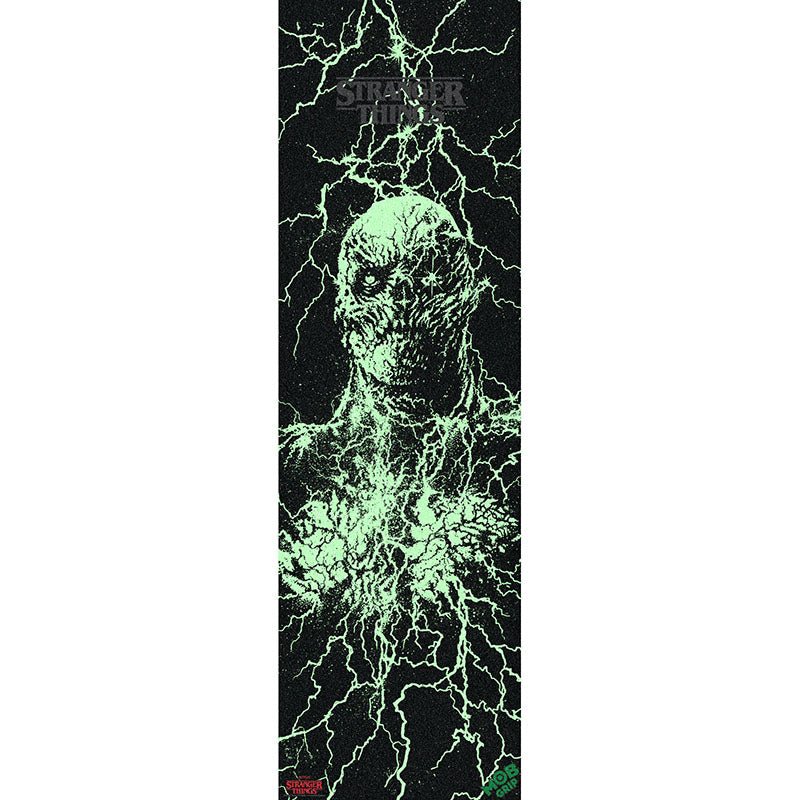 Mob Grip 10" x 33" Stranger Things Vecna Glow In The Dark Mob Skateboard Grip Tape 1pc