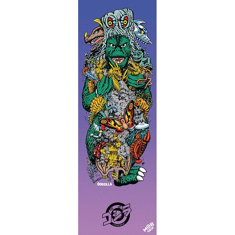 Mob Grip 11" x 33" Godzilla Kajiu Roskopp Skateboard Grip Tape (Coming Soon) DROPPING NOVEMBER 3RD 2024 - 5150 Skate Shop