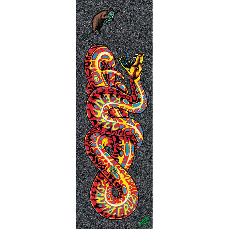 Mob Grip 11" x 33" Santa Cruz Kendall Snake Sheet Graphic Mob Grip Tape 1pc (Shipping Monday)