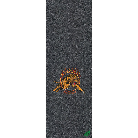 Mob Grip 11" x 33" Santa Cruz Salba Tiger Graphic Skateboard Grip Tape (#ST-2)-5150 Skate Shop