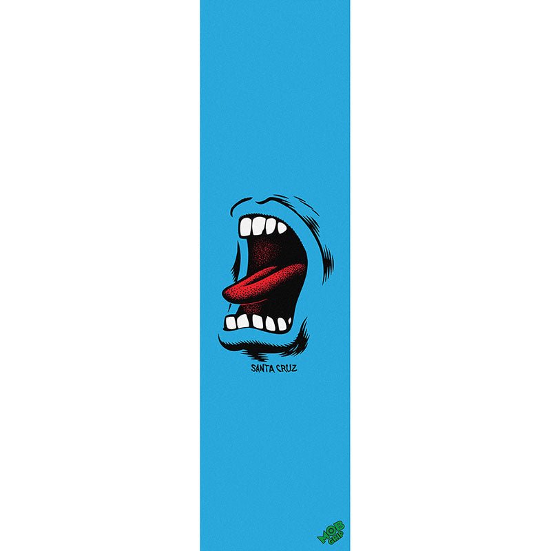 Mob Grip 9" x 33" Santa Cruz Screaming Mouth Graphic Mob Skateboard Grip Tape - 5150 Skate Shop