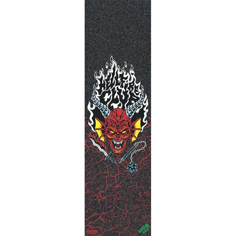 Mob Grip 9" x 33" Stranger Things Hellfire Club Skateboard Grip Tape 1pc 5150 Skate Shop