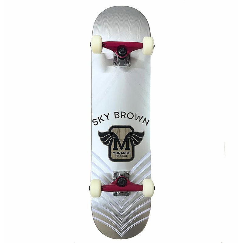 Monarch Project Sky Brown Horus Metallic R7 7.75" Complete Skateboard