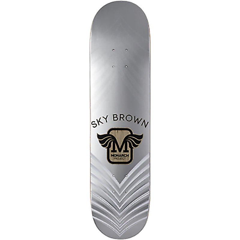 Monarch Project Sky Brown Horus Metallic R7 7.75" Skateboard Deck