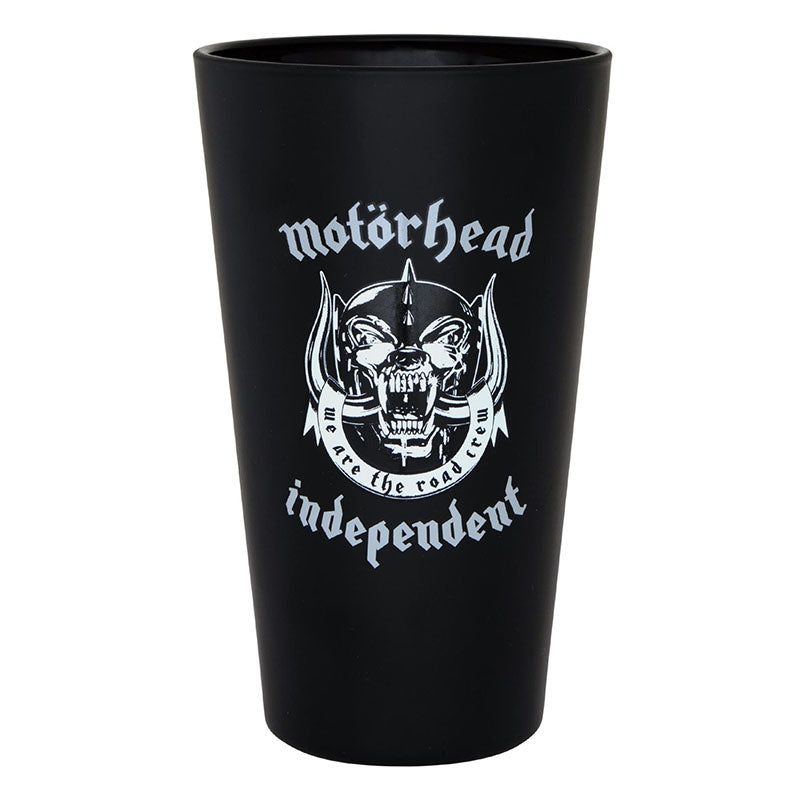 Motörhead Warpig Pint Glass Black Unisex 5150 Skate Shop