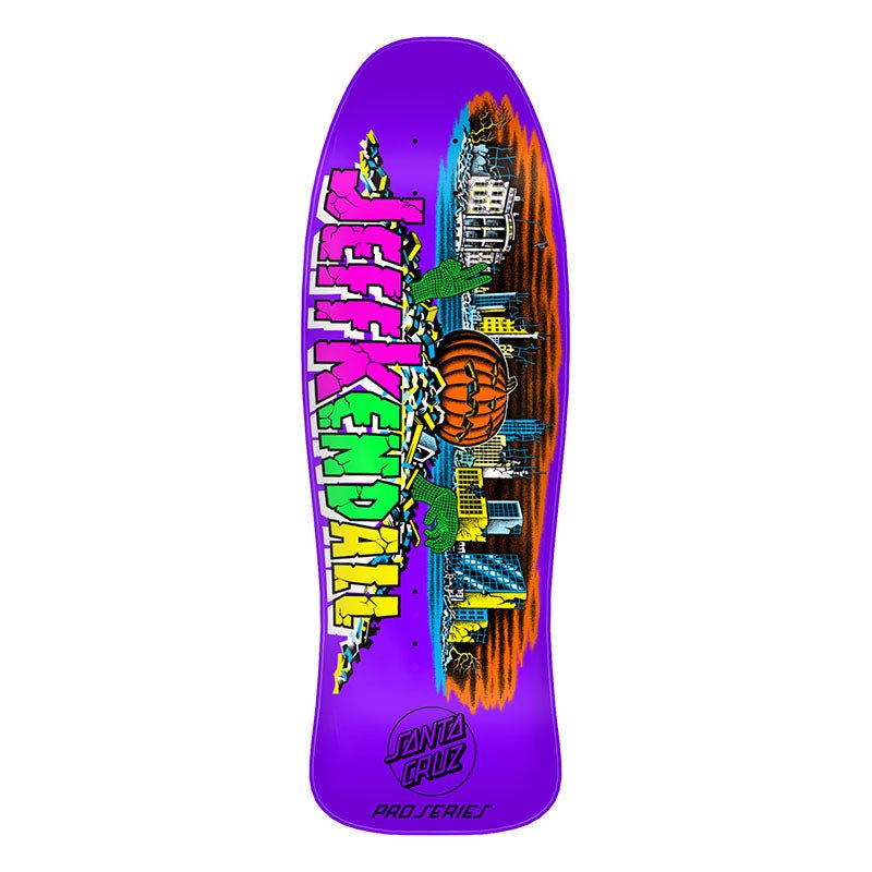 (October 2025 Release) Santa Cruz 10" x 30.12" Kendall Pumpkin Reissue Skateboard Decks