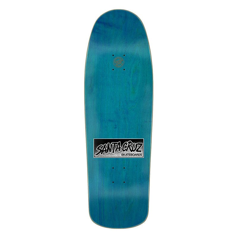 (October 2025 Release) Santa Cruz 9.89" x 31.75" Knox Punk Reissue Skateboard Decks