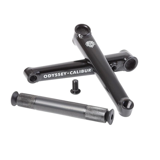 Odyssey 165mm Rust Proof Black Calibur v2 BMX Cranks Rustproof Black 5150 Skate Shop