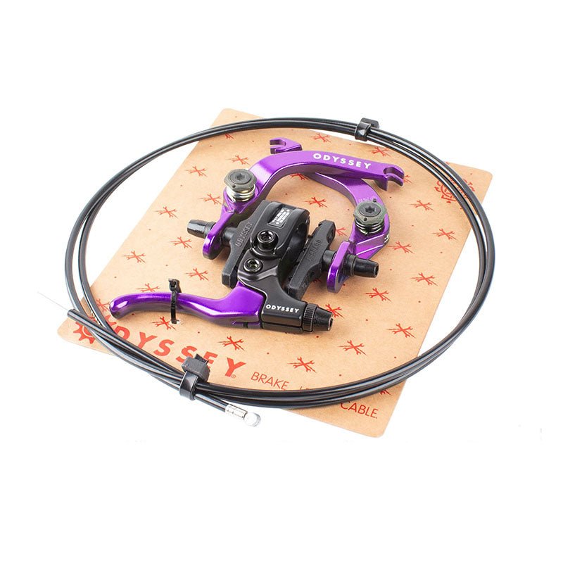 Odyssey Evo 2.5 Anodized Purple Brake Kit