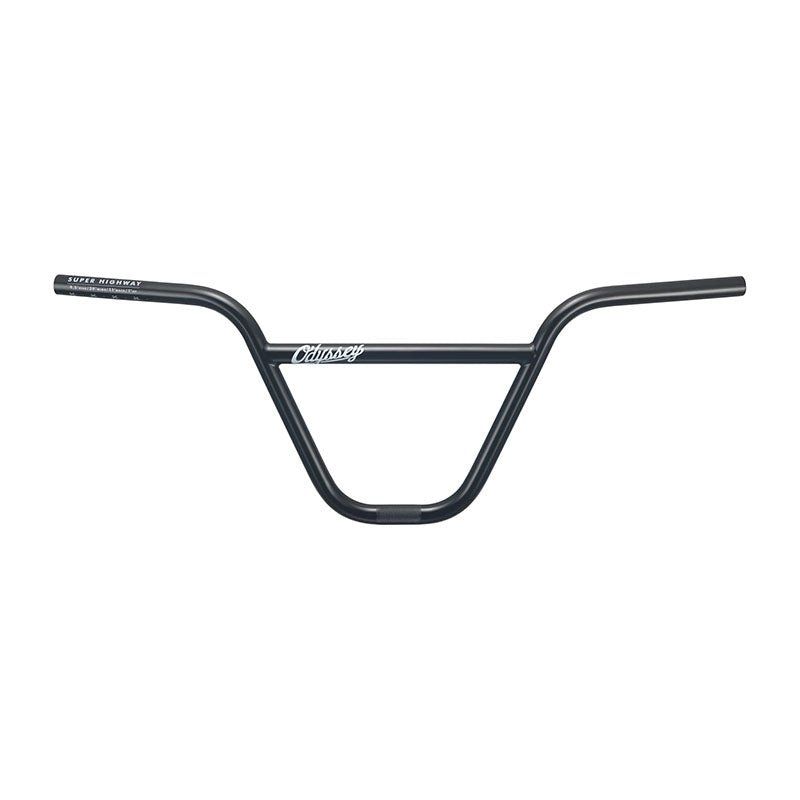 Odyssey Super Highway 9.5" Bar (Rustproof Black) Rust Proof Black Bicycle Handlebars 5150 Skate Shop