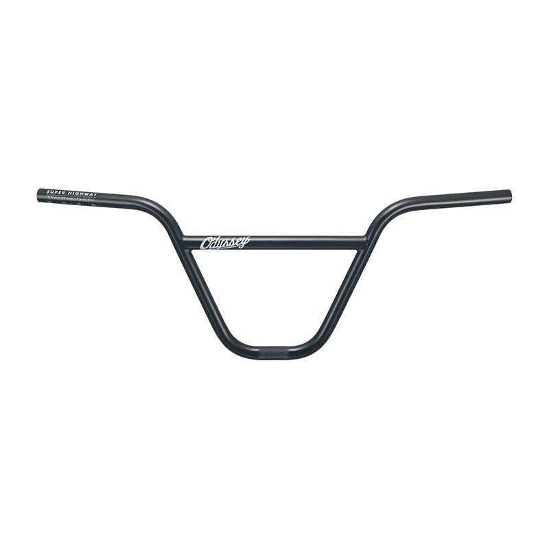 Odyssey Super Highway 9.5" Bar (Rustproof Black) Rust Proof Black Bicycle Handlebars