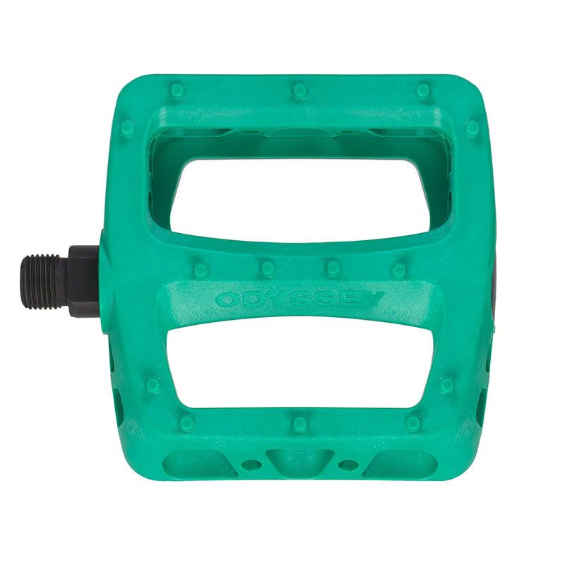 Odyssey Twisted PC Pedals 9/16" Billiard Green 5150 Skate Shop