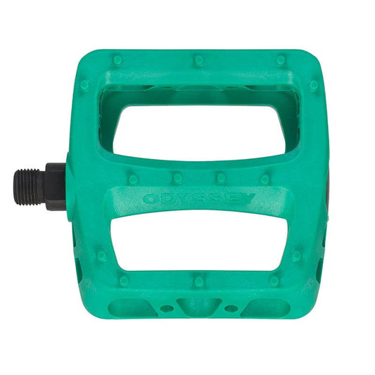 Odyssey Twisted PC Pedals 9/16" Billiard Green 5150 Skate Shop