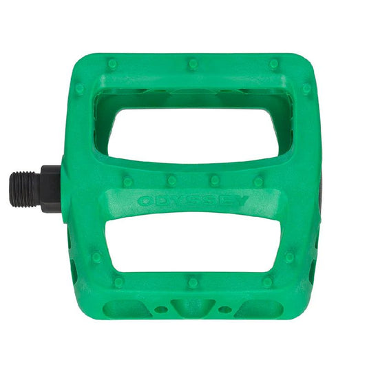 Odyssey Twisted PC Pedals Matte Kelly Green 5150 Skate Shop
