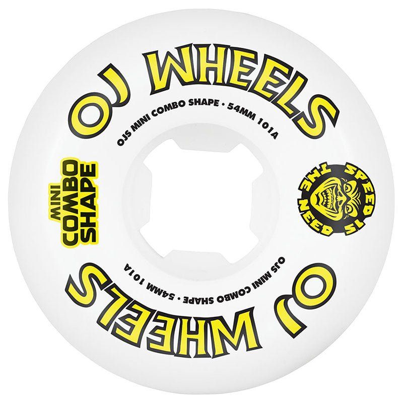 OJ 54mm 101a Team Line Original Mini Combo Skateboard Wheels 4pk 5150 Skate Shop