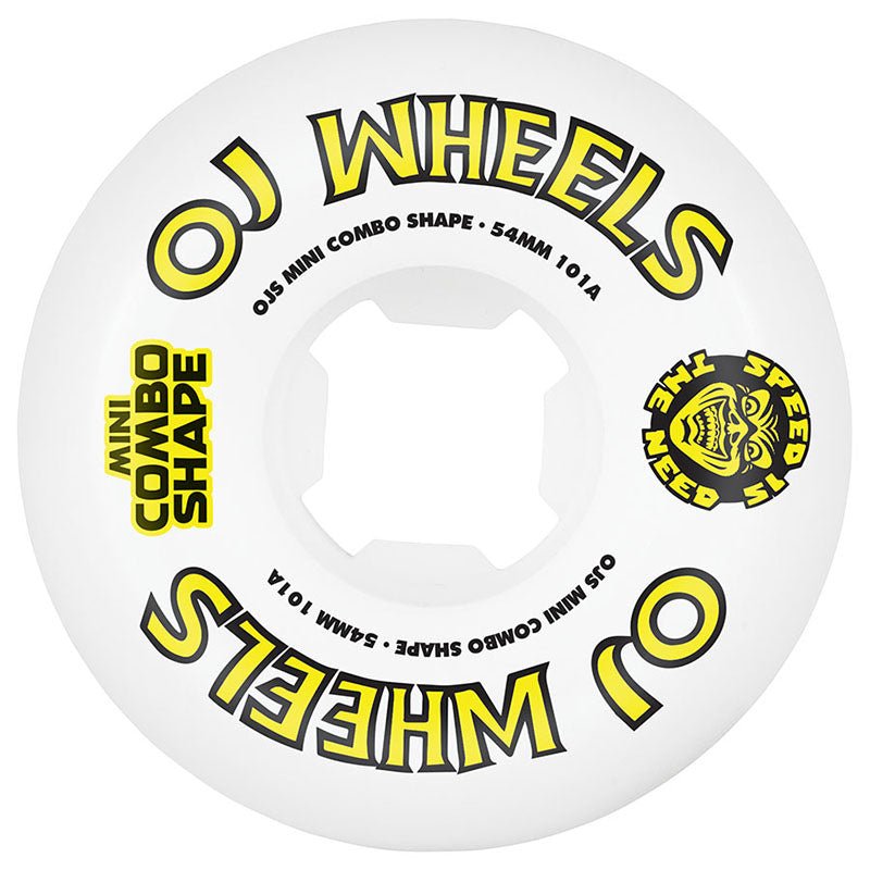 OJ 54mm 101a Team Line Original Mini Combo Skateboard Wheels 4pk