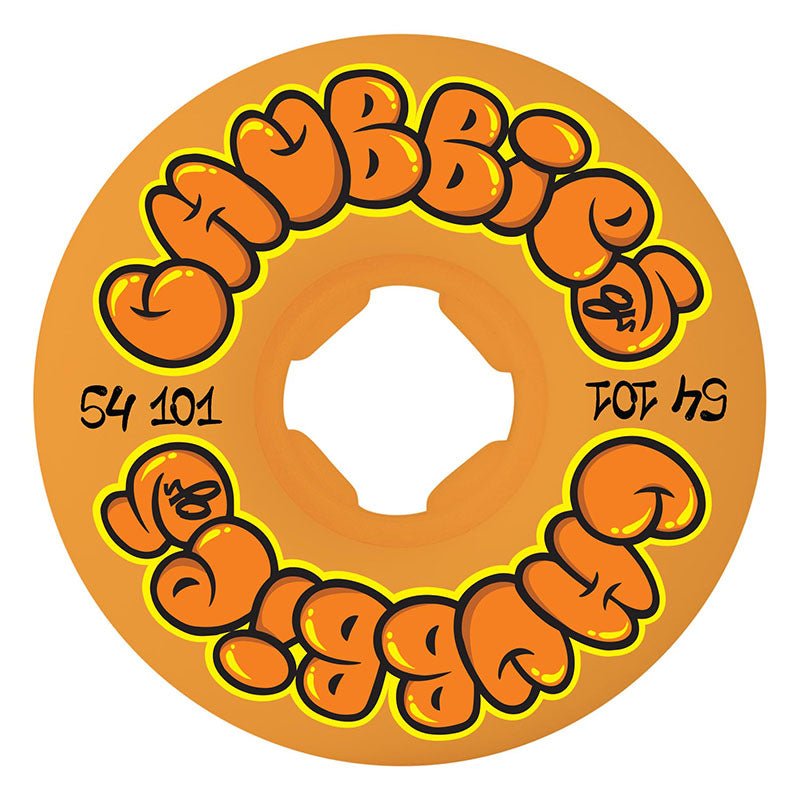 OJ 54mm 101a Throw Ups Chubbies Citrus Skateboard Wheels 4pk - 5150 Skate Shop