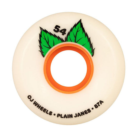OJ 54mm 87a Plain Jane Keyframe Skateboard Wheels 4pk 5150 Skate Shop