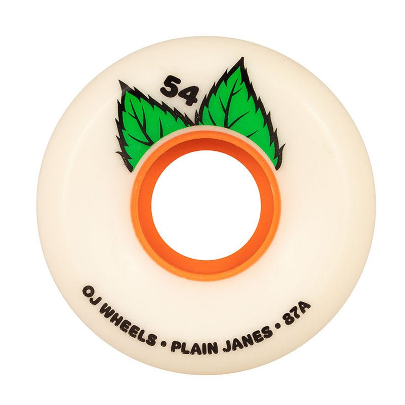 OJ 54mm 87a Plain Jane Keyframe Skateboard Wheels 4pk