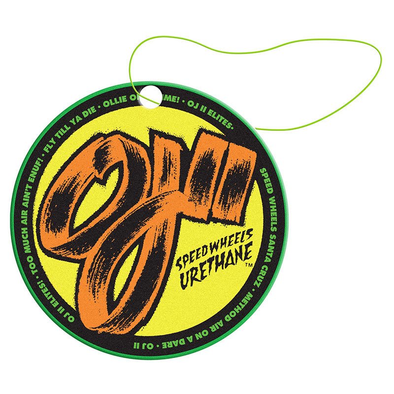 OJ 55mm 78a Flame Dot Mini Super Juice Black Skateboard Wheels 4pk