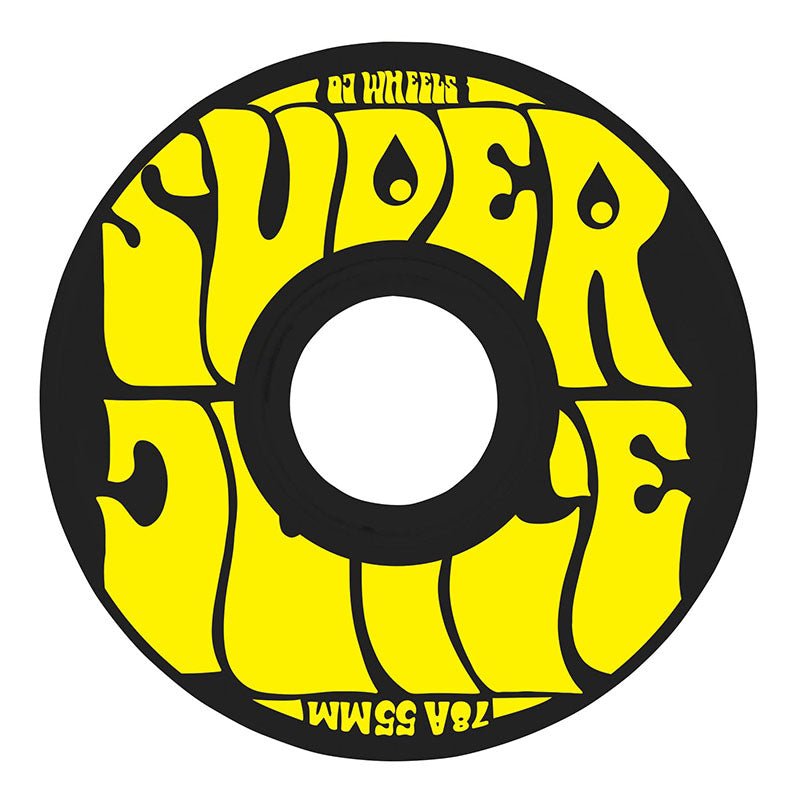 OJ 55mm 78a Mini Super Juice Black Skateboard Wheels 4pk - 5150 Skate Shop