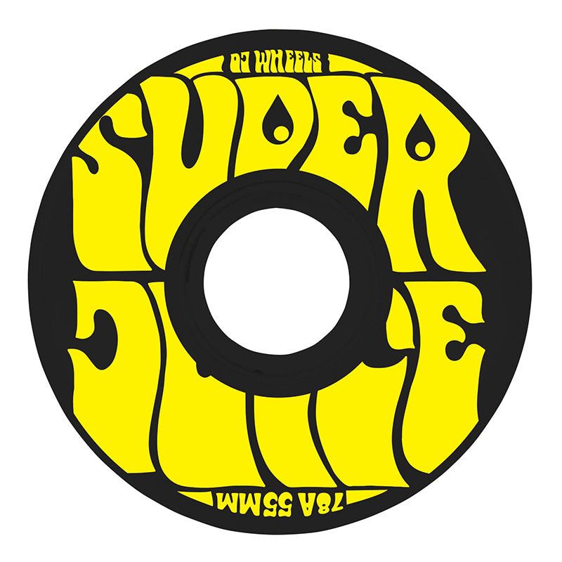 OJ 55mm 78a Mini Super Juice Black Skateboard Wheels 5150 Skate Shop